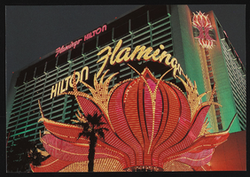 Flamingo Hilton Hotel and Casino, image 016: postcard