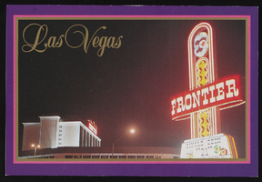 Exterior of the Frontier Hotel: postcards