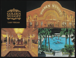 Golden Nugget Hotel and Casino, image 002: postcard