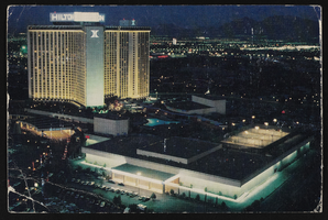 Hilton Hotel, image 003: postcard