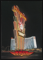 Hilton Hotel and Casino marquee: postcards