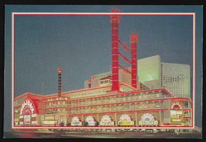 Holiday Inn and Casino, image 002: postcard