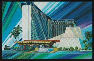 MGM Grand Hotel and Casino, image 006: postcard