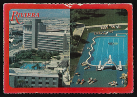 Riviera Hotel and Casino, image 007: postcard