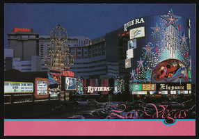 The Riviera Hotel and Casino: postcards