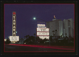 The Sahara Hotel and Casino: postcards