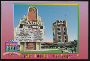 Sands Hotel and Casino, image 008: postcard