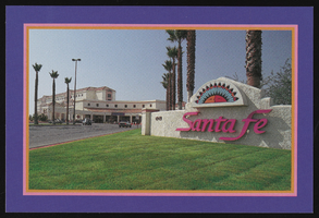 Santa Fe Hotel and Casino, image 003: postcard