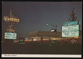 The Stardust Hotel and Casino, image 004: postcard