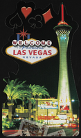 Stratosphere Hotel and Casino, image 001: postcard