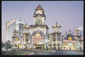 Sunset Station Hotel and Casino, image 003: postcard