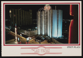 Union Plaza Hotel and Casino on Fremont Street, image 005: postcard