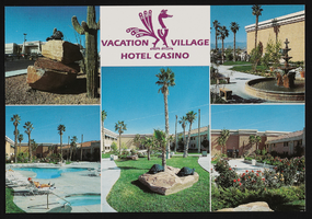 Vacation Village Hotel and Casino, image 003: postcard