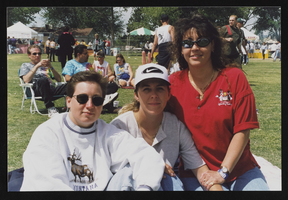 Tabitha Krast, Beth Fraley, and Debbie Lujan at Gay Pride: photographic print