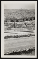 Pillar and post mining: black-and-white photographs