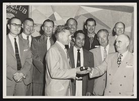 C. Norman Cornwall with fellow Lions Club 49'ers: photographic print