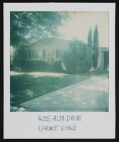 Front view of Barnson residence: photographic print
