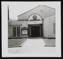 Eastern view of the Grand Lodge of Free and Accepted Masons of Nevada: photographic print