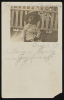 Wanda Rose Henderson, daughter of Albert S. Henderson: photographic print