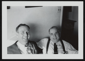 Raymond Doll (son-in-law) and Albert S. Henderson: photographic print