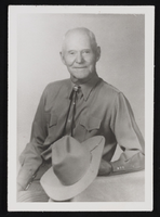 Luther Swanner, Las Vegas deputy sheriff and Nita Rieger's maternal grandfather: photographic print
