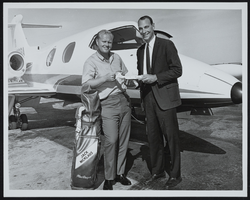 View of professional golfer Jack Nicklaus, Las Vegas, Nevada: photographic print