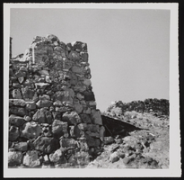 Remains of Princess Mill foundations, Candelaria, Nevada: photographic print