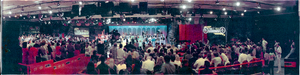 The Jerry Lewis MDA telethon at Sahara Hotel, Las Vegas, Nevada: panoramic photograph