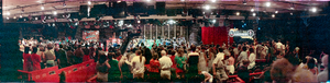 The Jerry Lewis MDA telethon at Sahara Hotel, Las Vegas, Nevada: panoramic photograph