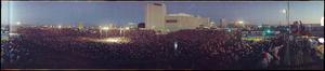 Larry Holmes vs. Muhammad Ali fight at Caesars Palace, Las Vegas, Nevada: panoramic photograph