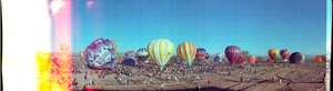 1980 Albuquerque balloon festival, Albuquerque, New Mexico: panoramic photograph