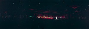 Harry Wald inaguration as President of Caesars Palace, Las Vegas, Nevada: panoramic photograph