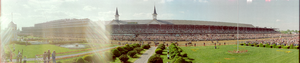 Kentucky Derby, Louisville, Kentucky: panoramic photograph