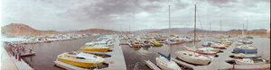 Lake Mead Marina, Boulder City, Nevada: panoramic photograph