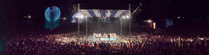 Sugar Ray Leonard vs. Thomas Hearns fight at Caesars Palace, Las Vegas, Nevada: panoramic photograph