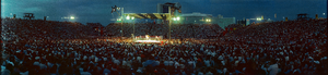 Larry Holmes vs. Gerry Cooney fight at Caesars Palace, Las Vegas, Nevada: panoramic photograph