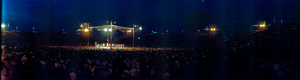 Larry Holmes vs. Gerry Cooney fight at Caesars Palace, Las Vegas, Nevada: panoramic photograph