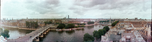 Notre Dame to Montmartre, Paris, France: panoramic photograph
