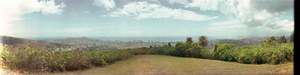 Waikiki Beach, Honolulu, Hawaii: panoramic photograph
