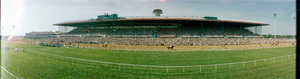 Arlington Park Racetrack, Chicago, Illinois: panoramic photograph