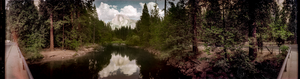 Yosemite National Park, California: panoramic photograph