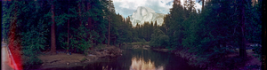 Yosemite National Park, California: panoramic photograph
