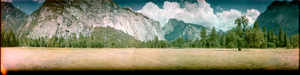 Yosemite National Park, California: panoramic photograph