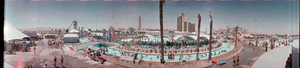 Wet and Wild Aquatic Park, Las Vegas, Nevada: panoramic photograph