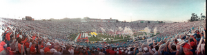 Super Bowl XXI: New York Giants vs. Denver Broncos, Pasadena, California: panoramic photograph