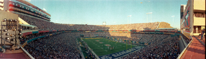 Super Bowl XXX: Dallas Cowboys vs. Pittsburgh Steelers, Tempe, Arizona: panoramic photograph