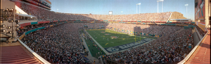 Super Bowl XXX: Dallas Cowboys vs. Pittsburgh Steelers, Tempe, Arizona: panoramic photograph