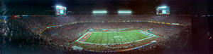 Super Bowl XXXIII: Denver Broncos vs. Atlanta Falcons, Miami, Florida: panoramic photograph