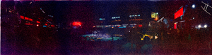 Super Bowl XXXV: Baltimore Ravens vs. New York Giants, Tampa, Florida: panoramic photograph