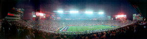 Super Bowl XXXV: Baltimore Ravens vs. New York Giants, Tampa, Florida: panoramic photograph